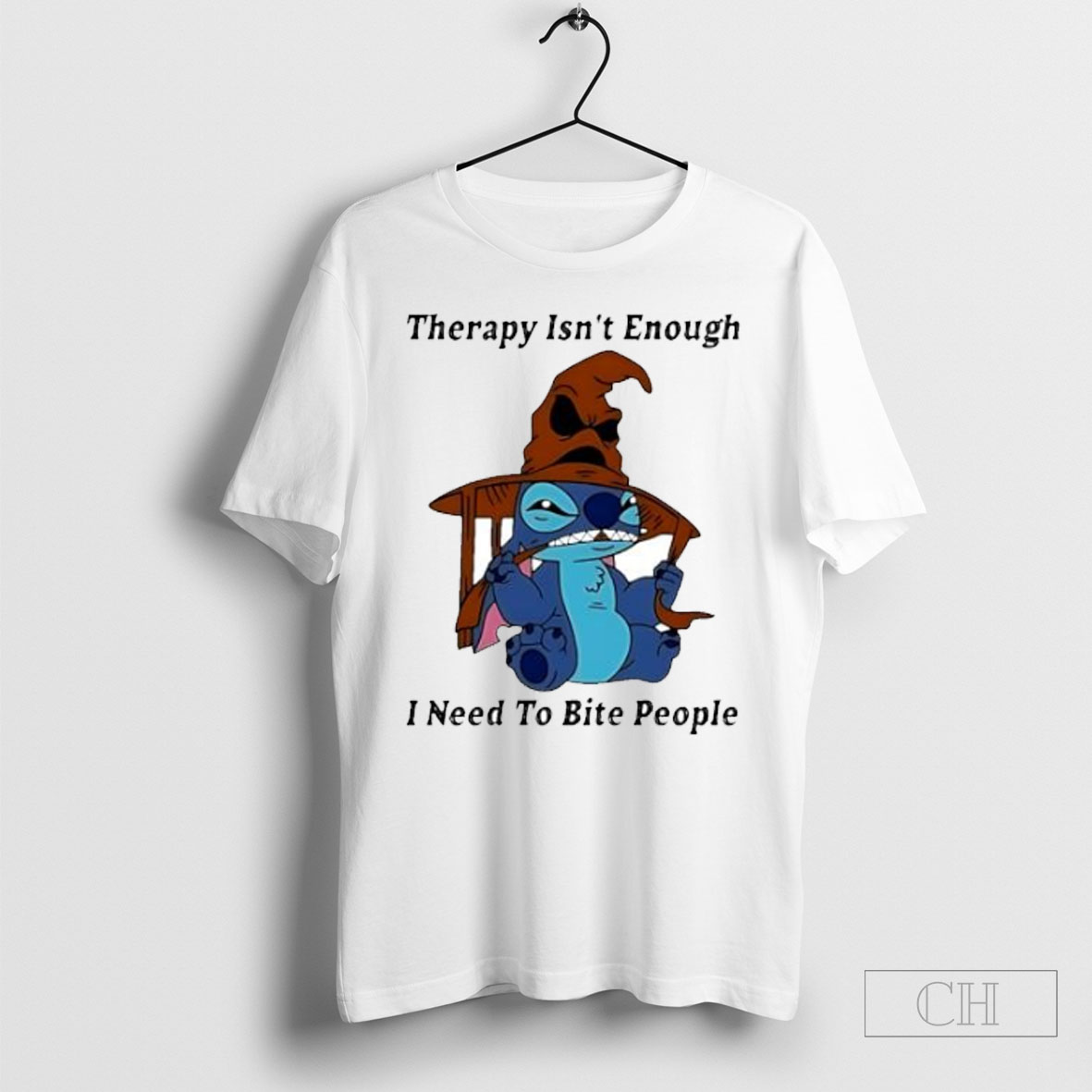 Official Stitch Therapy Isn_t Enough I Need To Bite People Shirts
