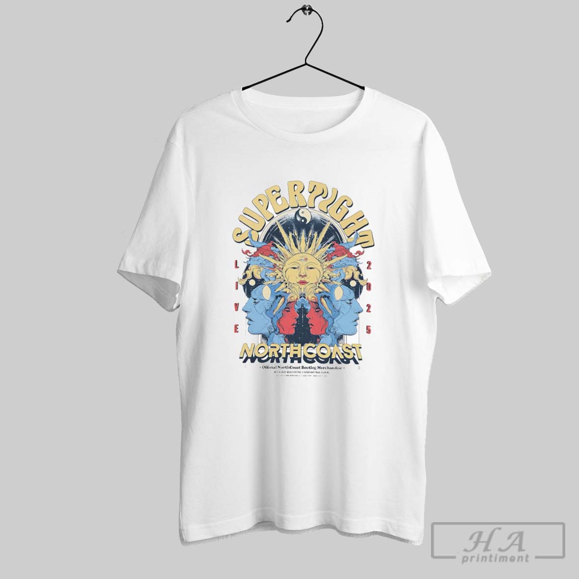 Official Supertight Northcoast Live 2025 Tee Shirt