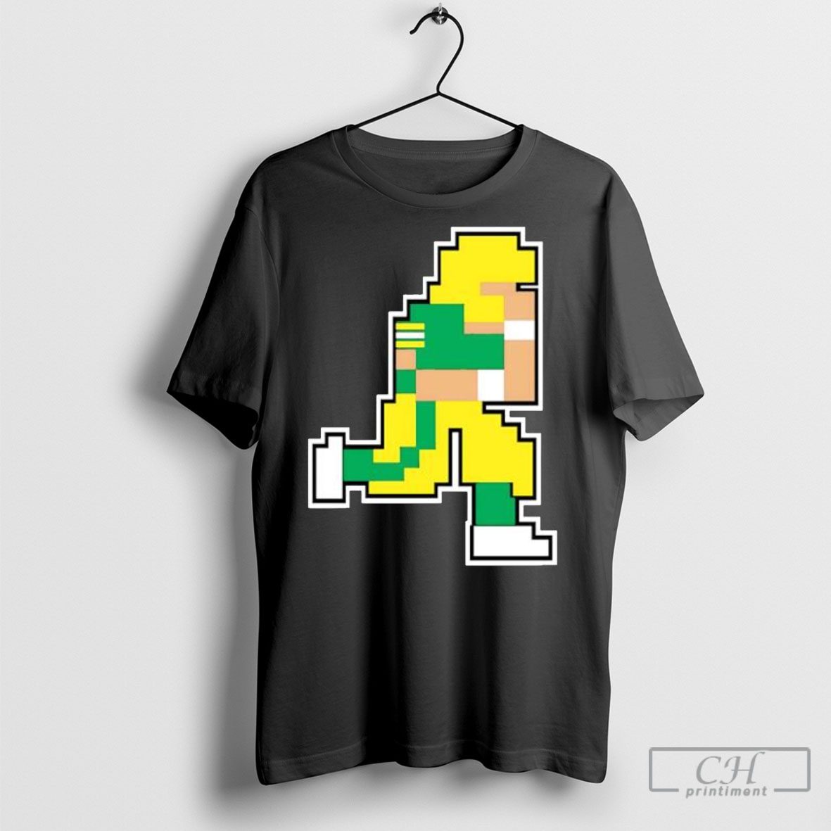 Official Tecmo Bowl Green Bay Packers Video Games T Shirt