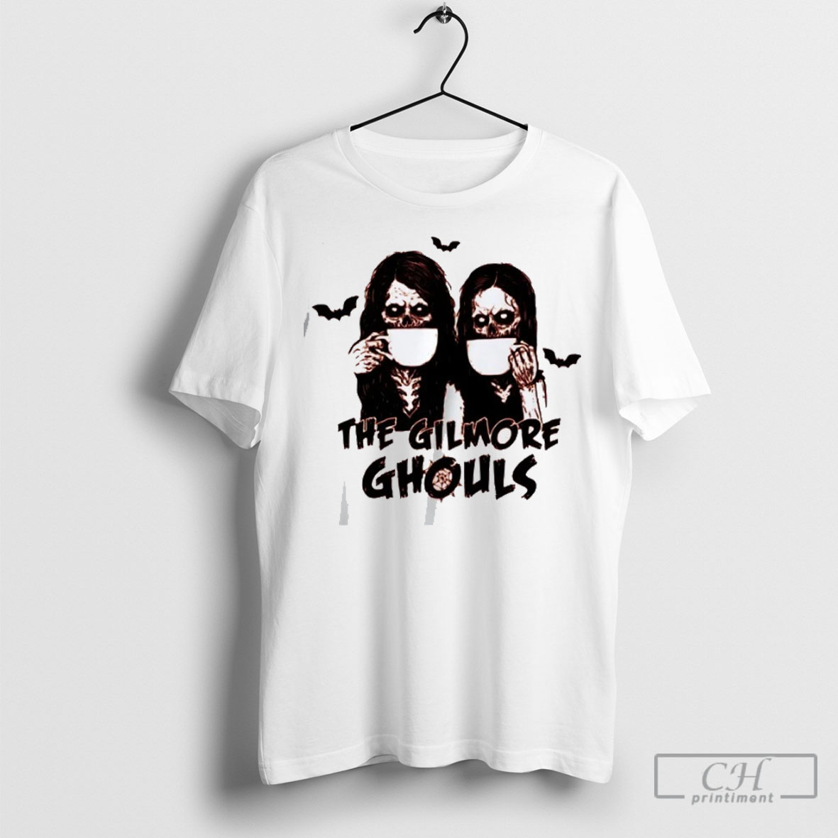 Official The Gilmore Ghouls Gilmore Girls Halloween Sweater Tee Shirt