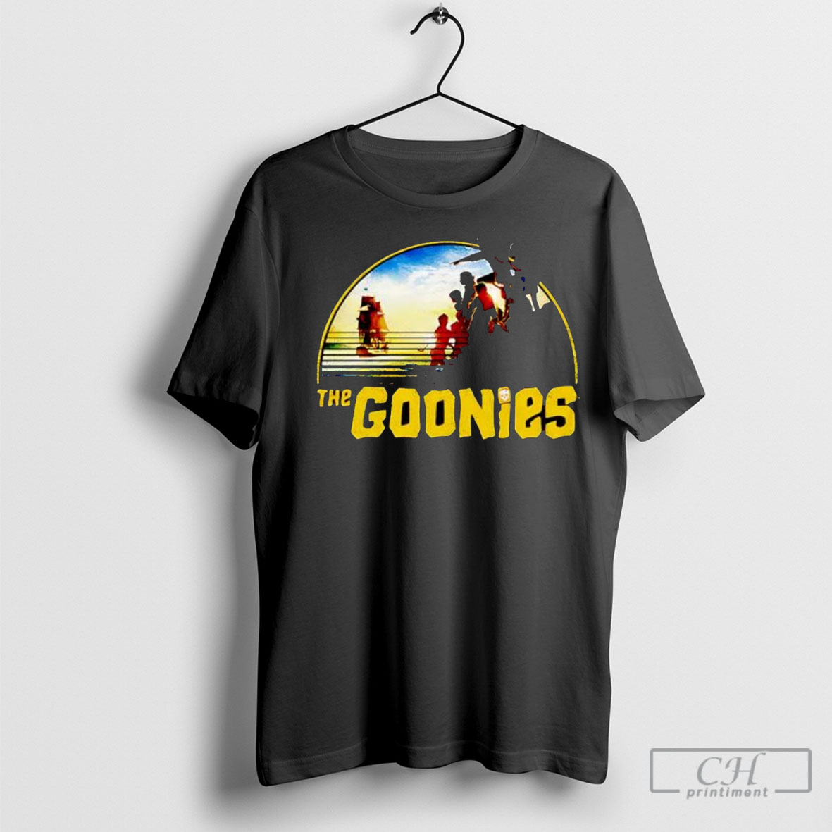 Official The Goonies Pirate Ship T Shirt