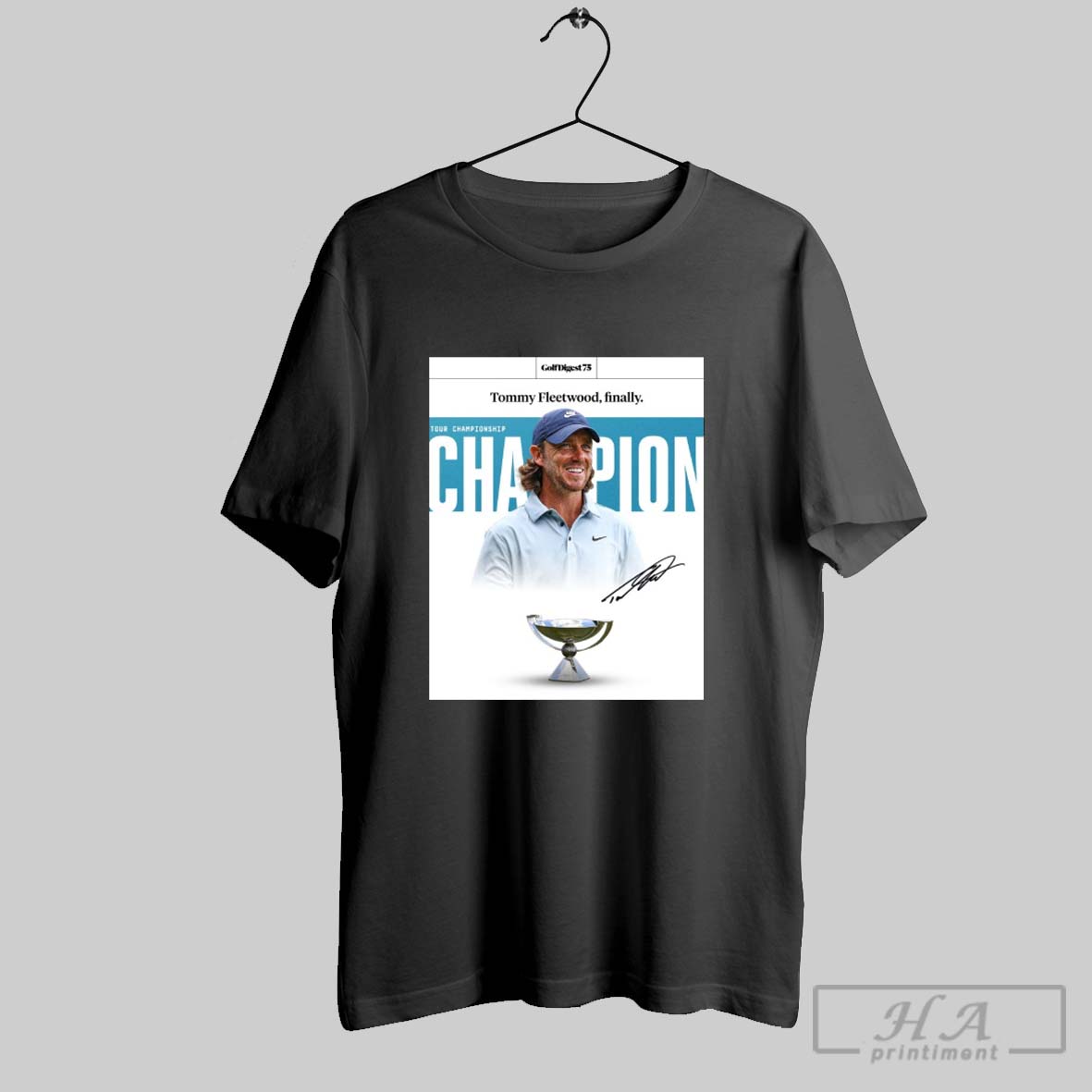 Official Tommy Fleetwood Finally Tour Championship Pga Tour For The First Time Signature Poster T Shirt Hoodie Sweater Long Sleeve And Tank Top