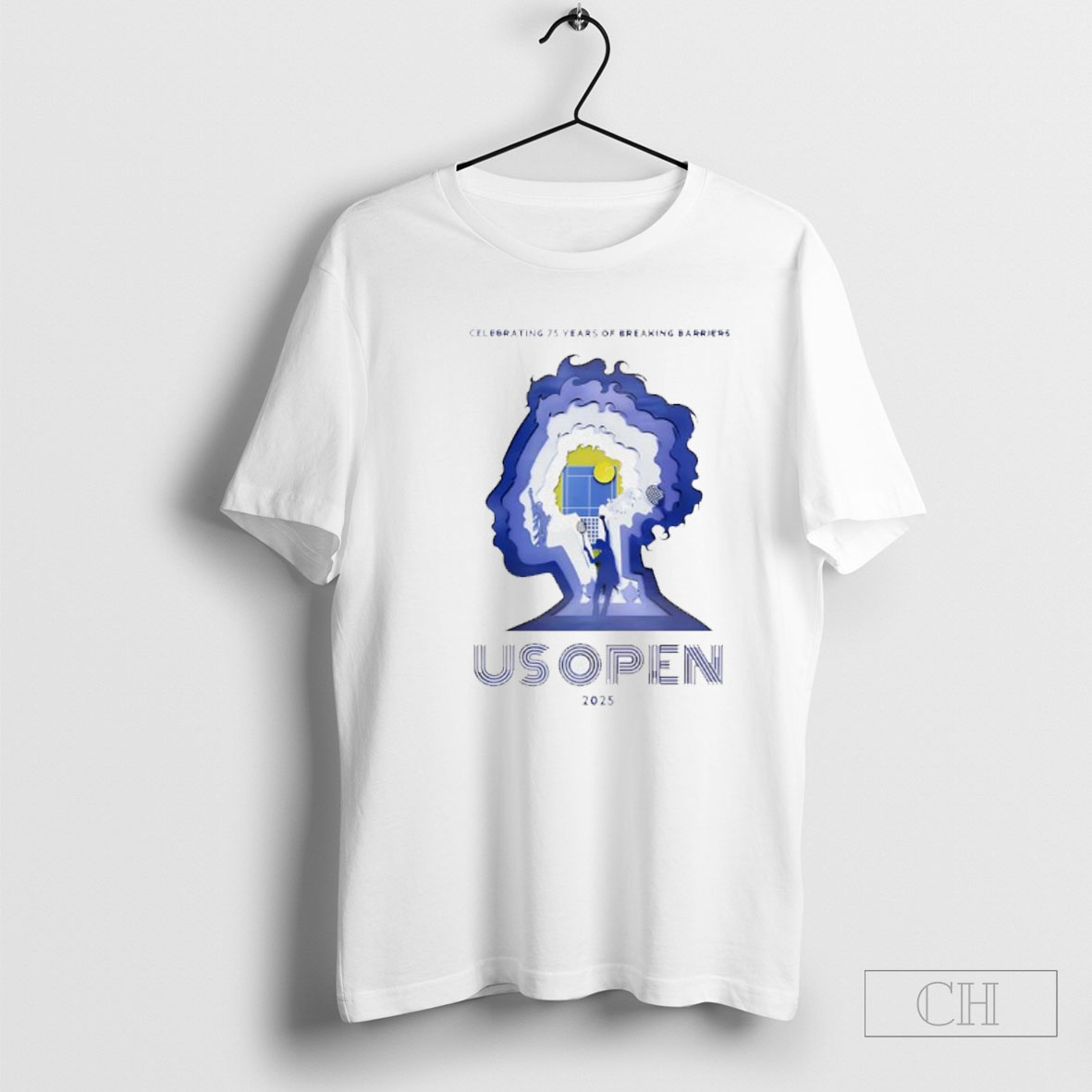 Official Us Open Tennis 2025 Celebrating 75 Years Of Breaking Barriers Shirt