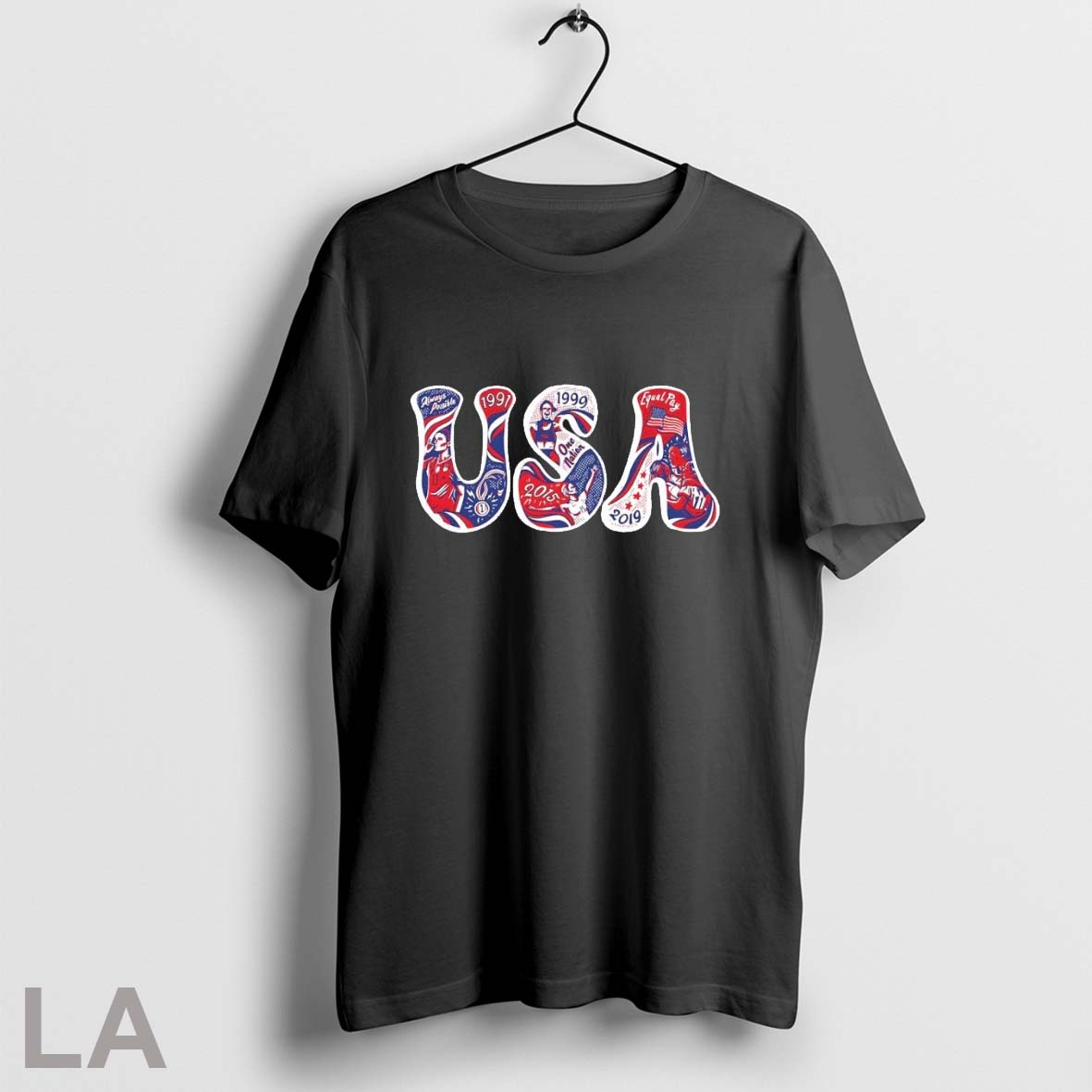 Official Usa Won The Gold Medal Always Possible One Nation Equal Pay Shirt