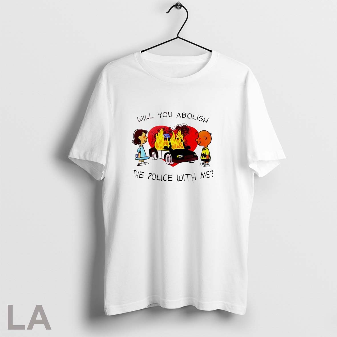Official Will You Abolish The Police With Me The Peanuts Shirt