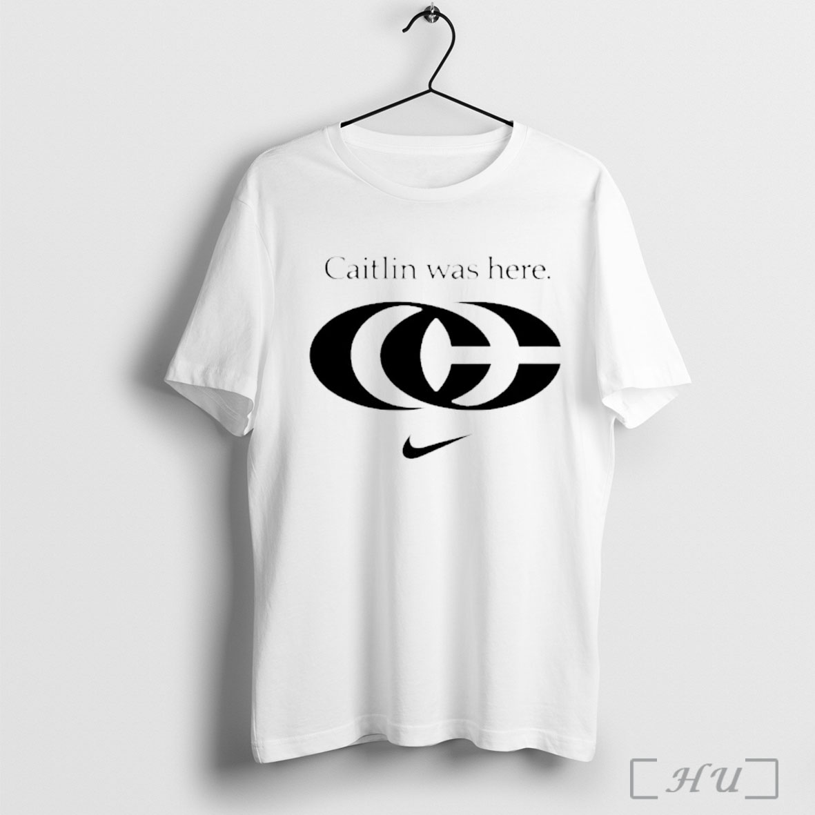 Officials Caitlin Was Here Caitlin Clark Cc Logo T Shirt Sweatshirt