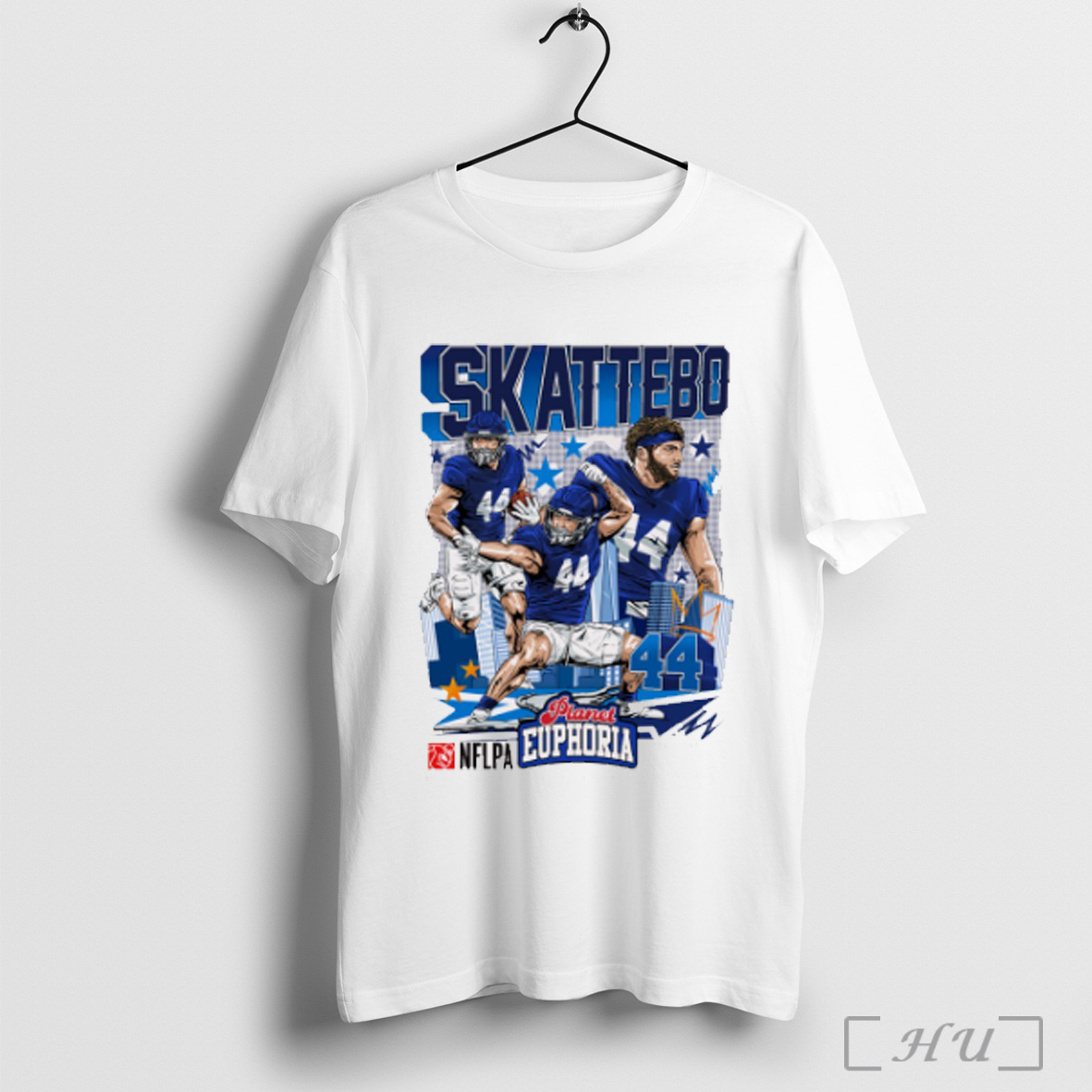 Officials Cam Skattebo New York Giants Nfl Football Planet Euphoria Artwork T Shirt Sweatshirt