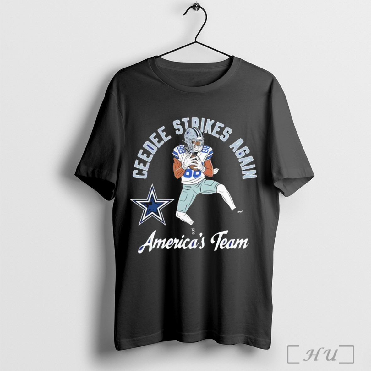 Officials Ceedee Lamb Dallas Cowboys Ceedee Strikes Again Americas Team T Shirt Sweatshirt