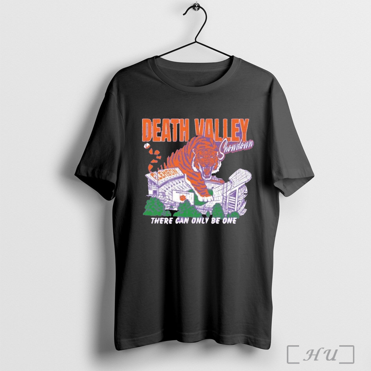 Officials Clemson Tigers Death Valley Showdown There Can Only Be One T Shirt Sweatshirt