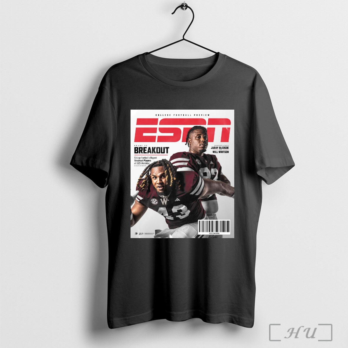 Officials College Football Preview Espn Ready To Breakout 2025 Watchlist Jaray Bledsoe And Will Whitson Poster T Shirt Sweatshirt