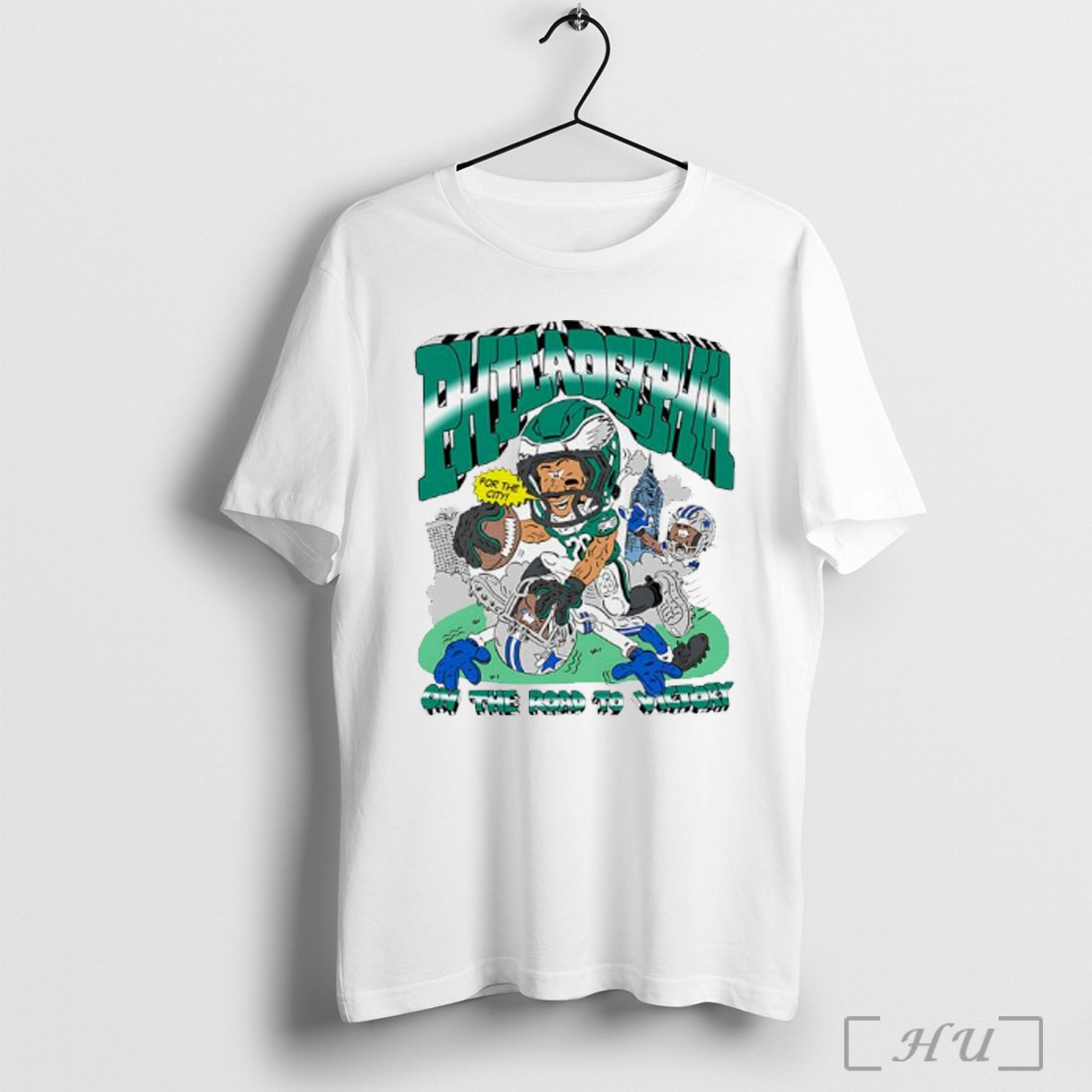 Officials Dallas Cowboys Vs Philadelphia Eagles On The Road To Victory T Shirt Sweatshirt