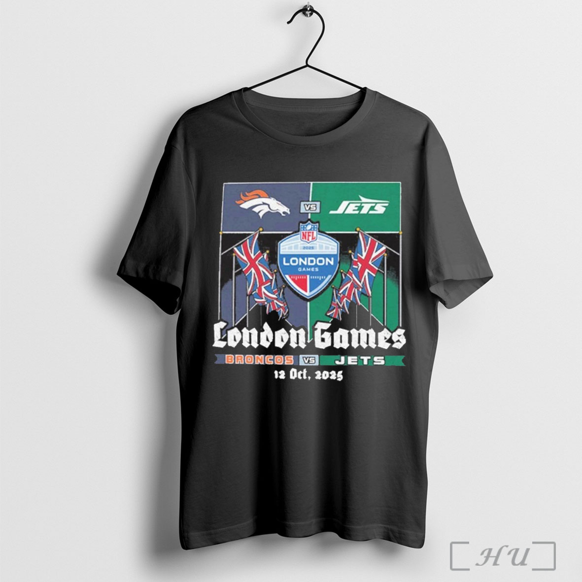 Officials Denver Broncos Vs New York Jets 2025 London Nfl International Games T Shirt Sweatshirt