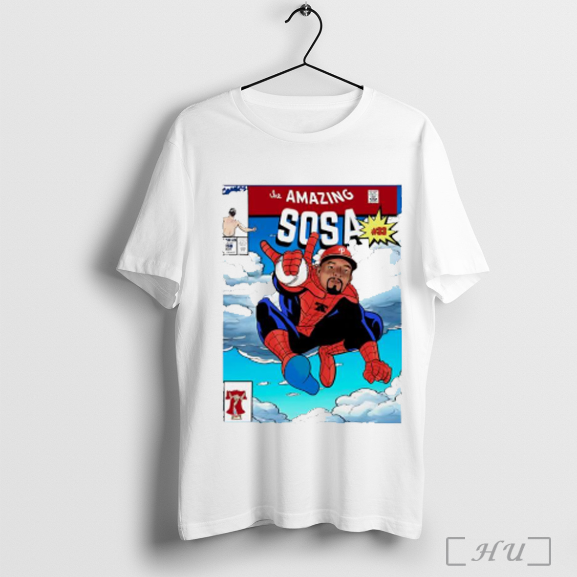 Officials Edmundo Sosa Philadelphia Philies Baseball The Amazing Sosa Comic Style T Shirt Sweatshirt