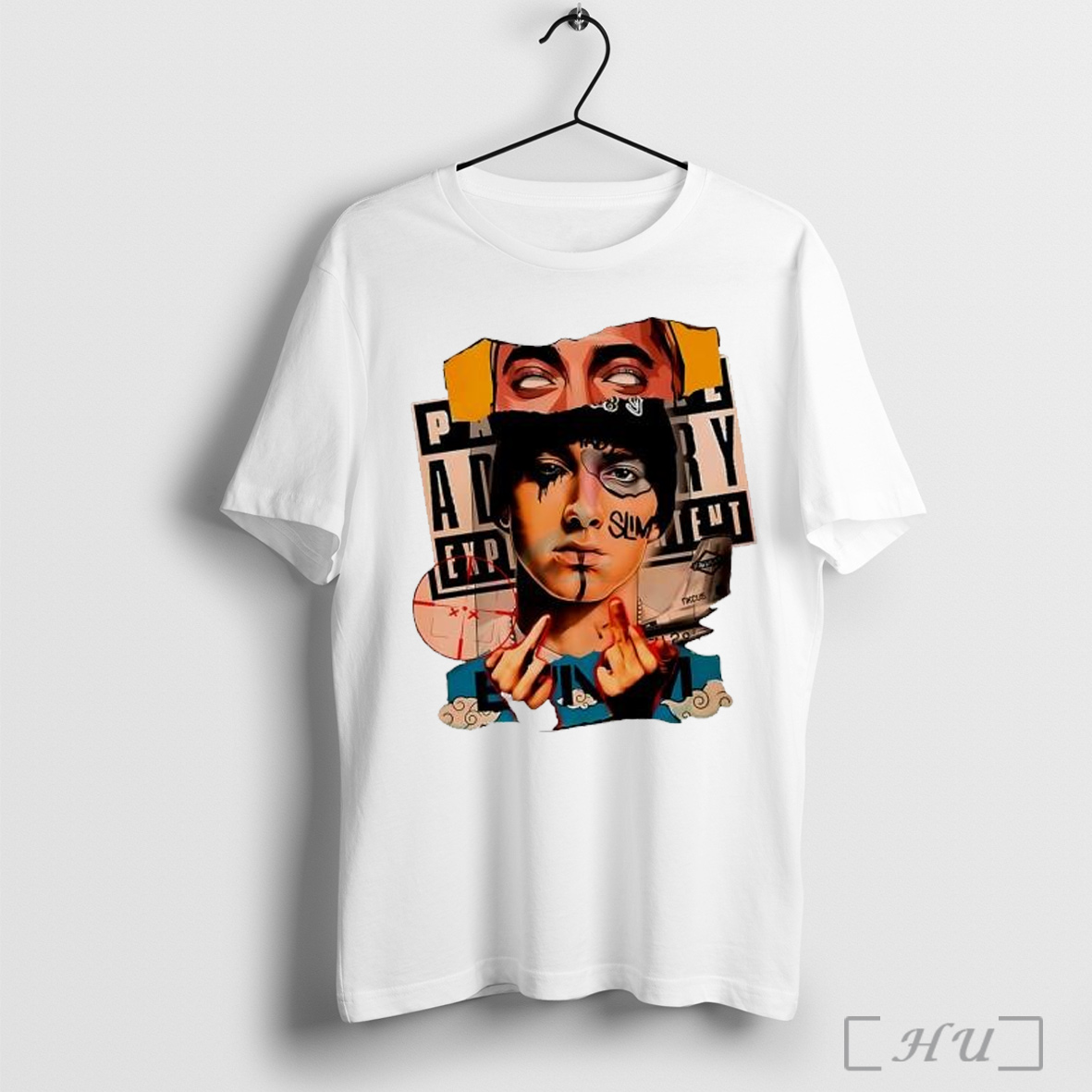 Officials Eminem Slim Shady Hip Hop Collage Shirt Hoodie Sweater Longsleeve And V Neck T Shirt