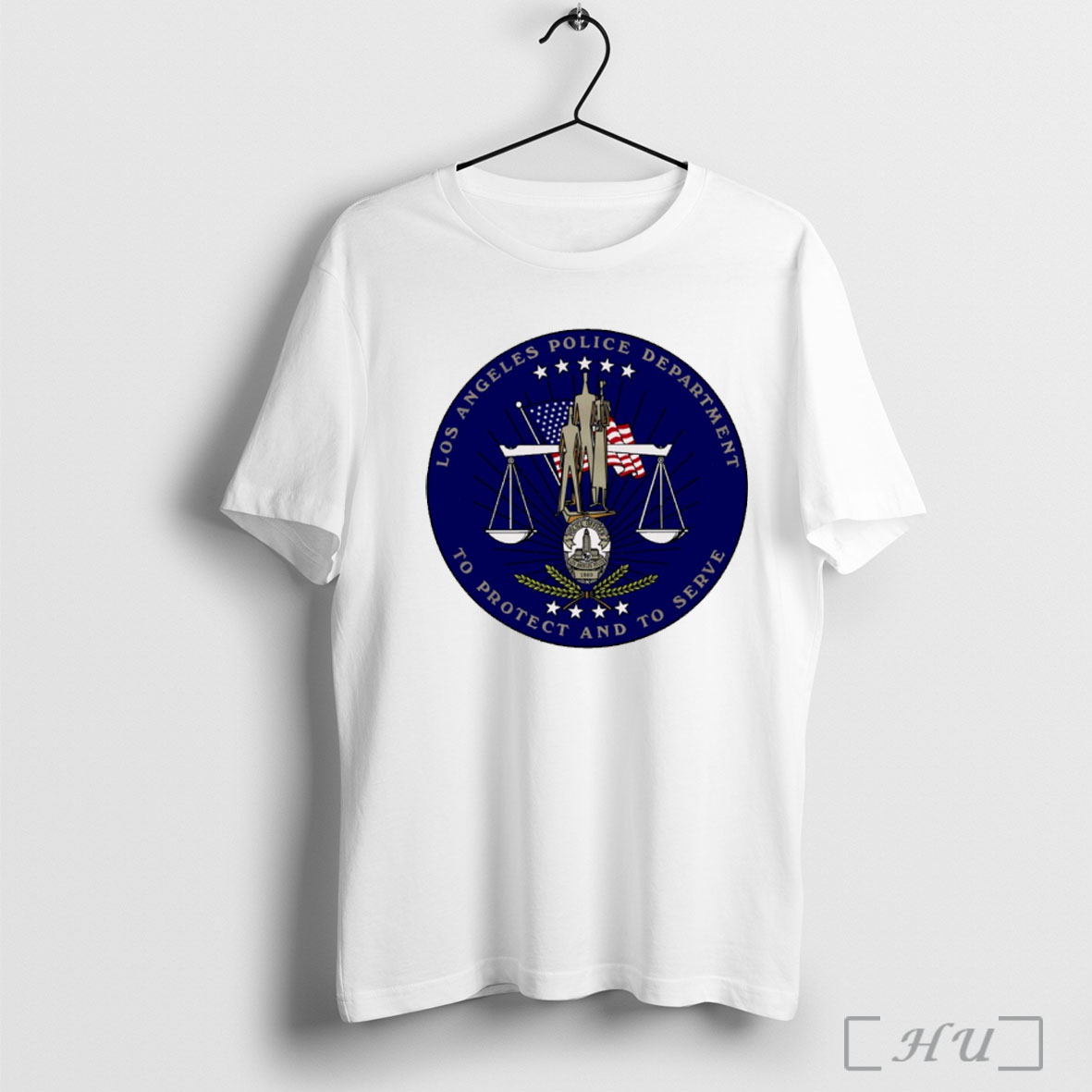 Officials Flag Of The Los Angeles Police Department To Protect And To Serve Logo T Shirt Sweatshirt