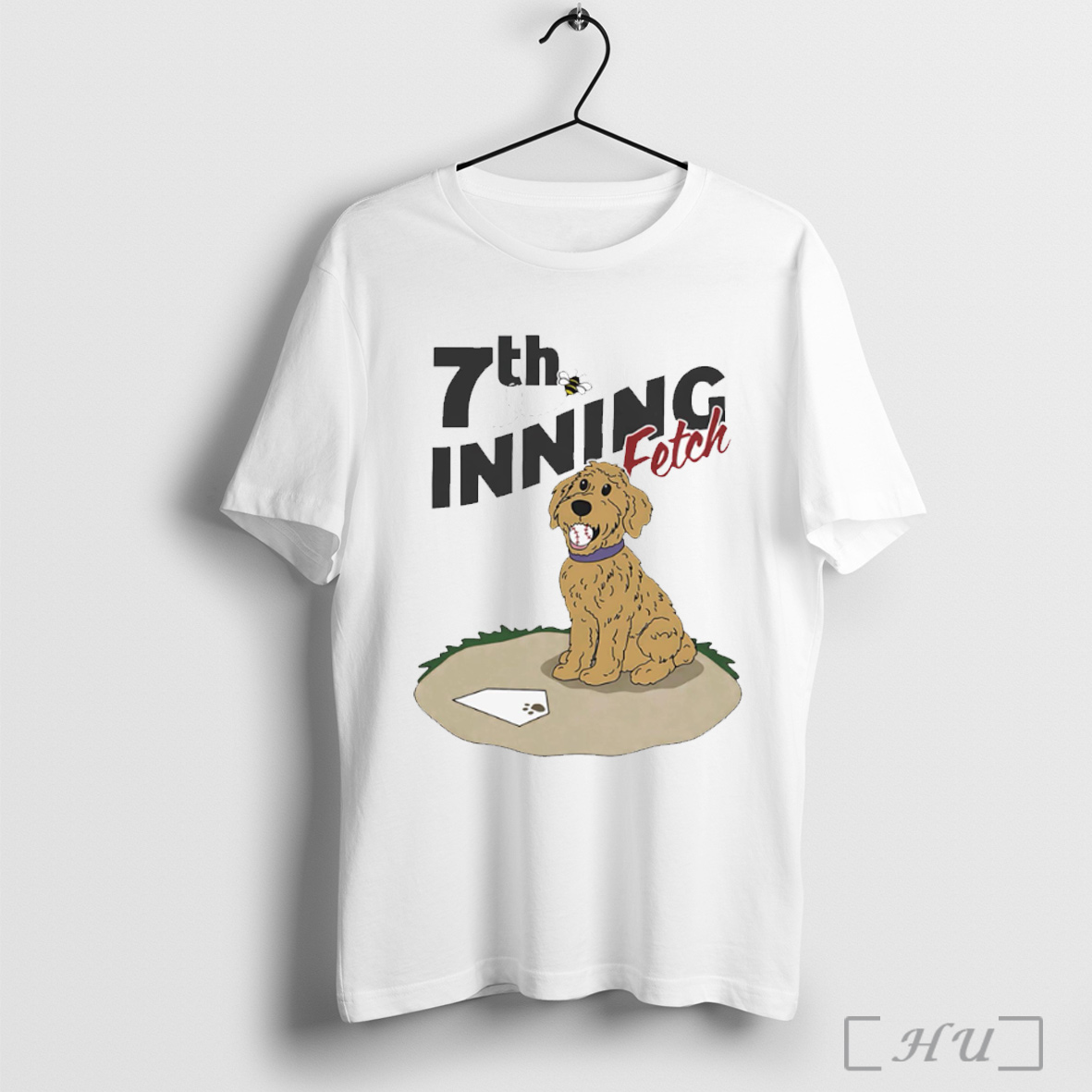 Officials Golden Doodle 7th Inning Fetch Shirt Hoodie Sweater Longsleeve And V Neck T Shirt