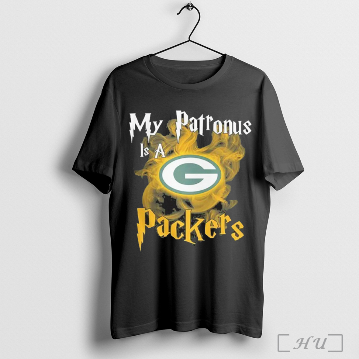 Officials Green Bay Packers My Patronus Is A Packers Logo T Shirt Sweatshirt