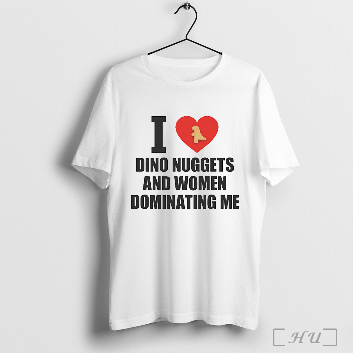 Officials I Love Dino Nuggets And Women Dominating Me T Shirt Sweatshirt