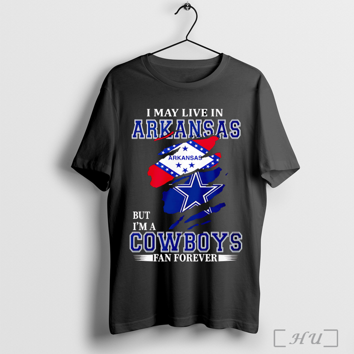Officials I May Live In Arkansas But Im A Cowboys Fan Forever T Shirt Sweatshirt