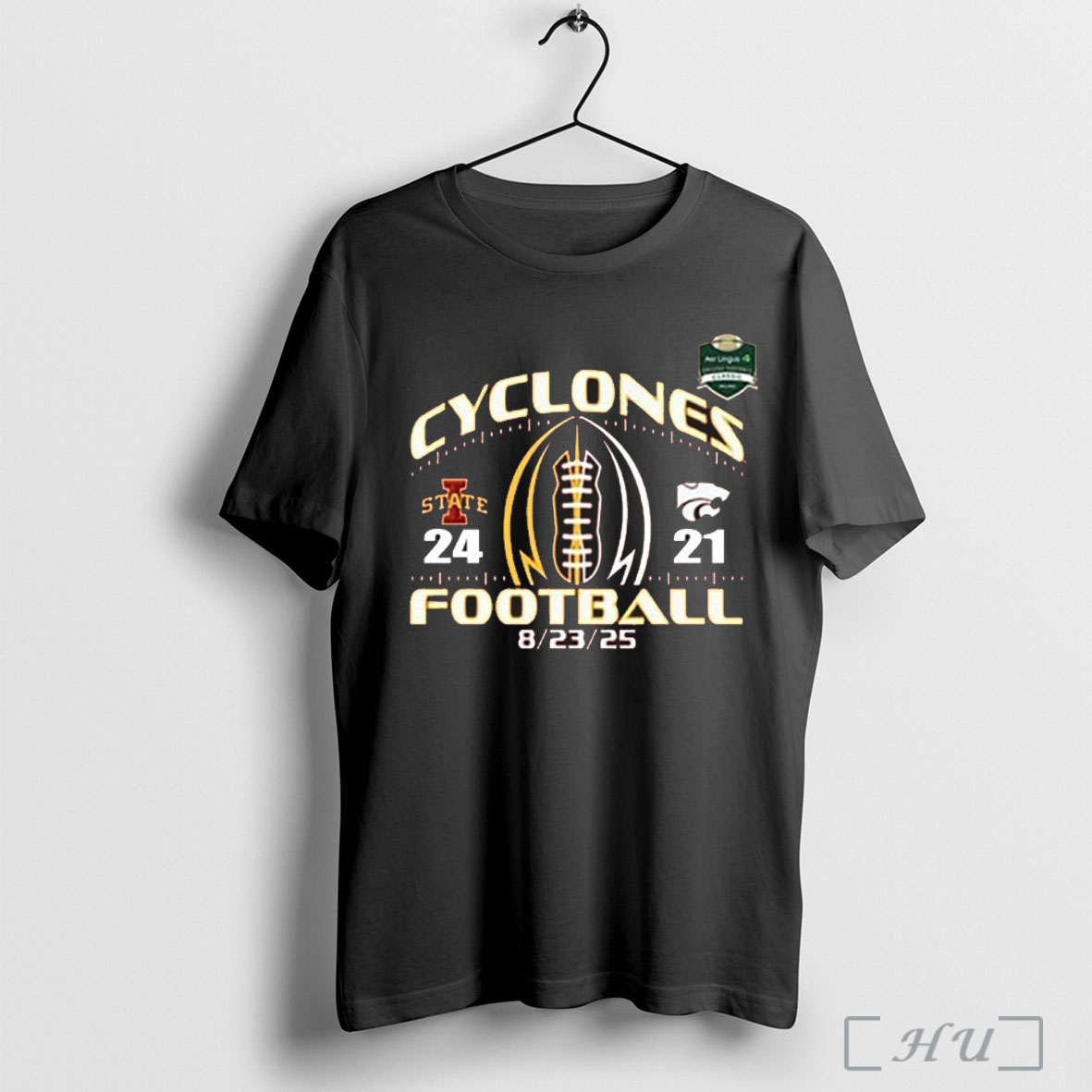 Officials Iowa State Cyclones Beat Kansas State Score 24 21 Dublin Ireland T Shirt Sweatshirt