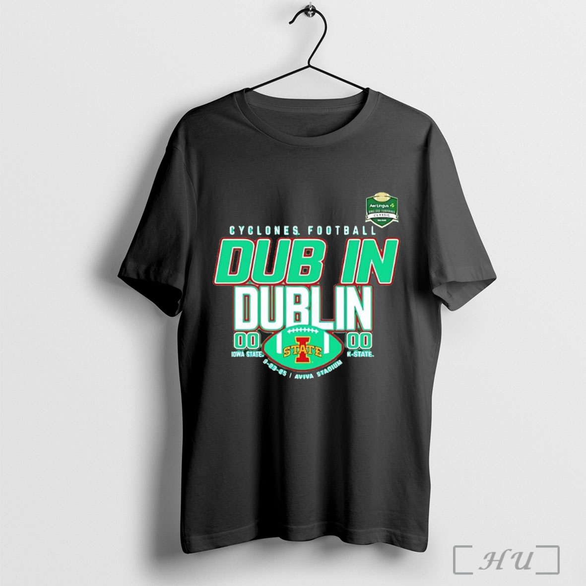 Officials Iowa State Cyclones Football Dub In Dublin Score T Shirt Sweatshirt