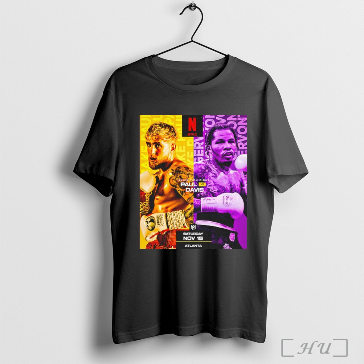 Officials Jake Paul Vs Gervonta Tank Davis Exhibition Fight Boxing Match T Shirt Sweatshirt