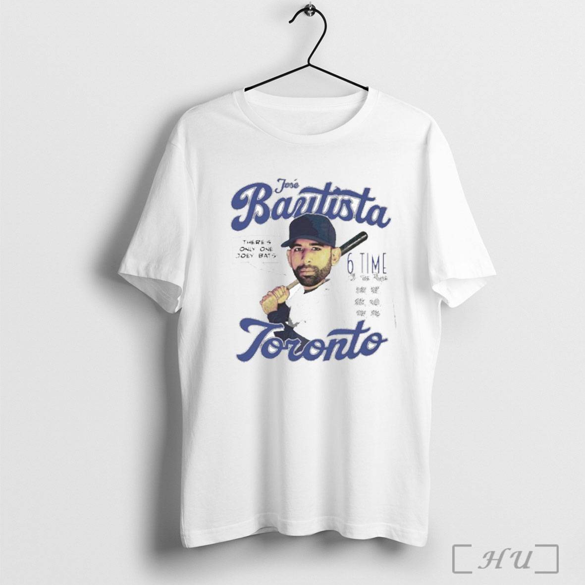 Officials Jose Bautista Toronto Blue Jays Comic 6 Time All Star Player Shirt Sweatshirt