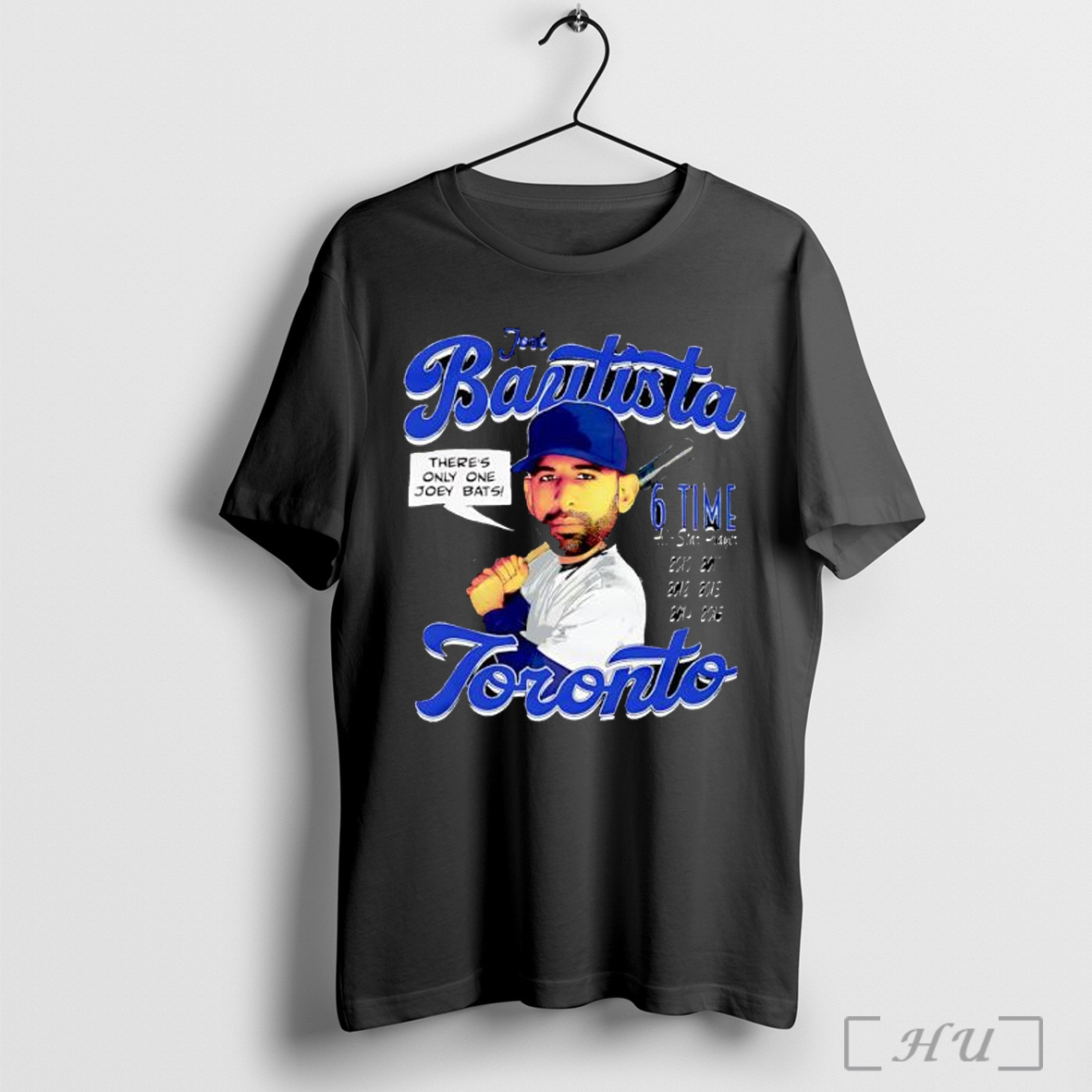 Officials Jose Bautista Toronto Comic 6 Time T Shirt Sweatshirt