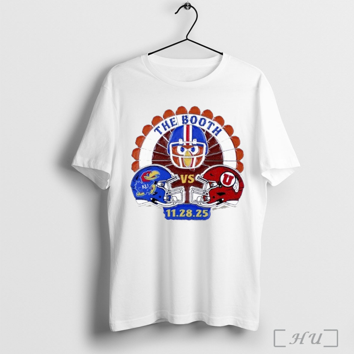 Officials Kansas Jayhawks Vs Utah Utes 2025 Game Day The Booth T Shirt Sweatshirt