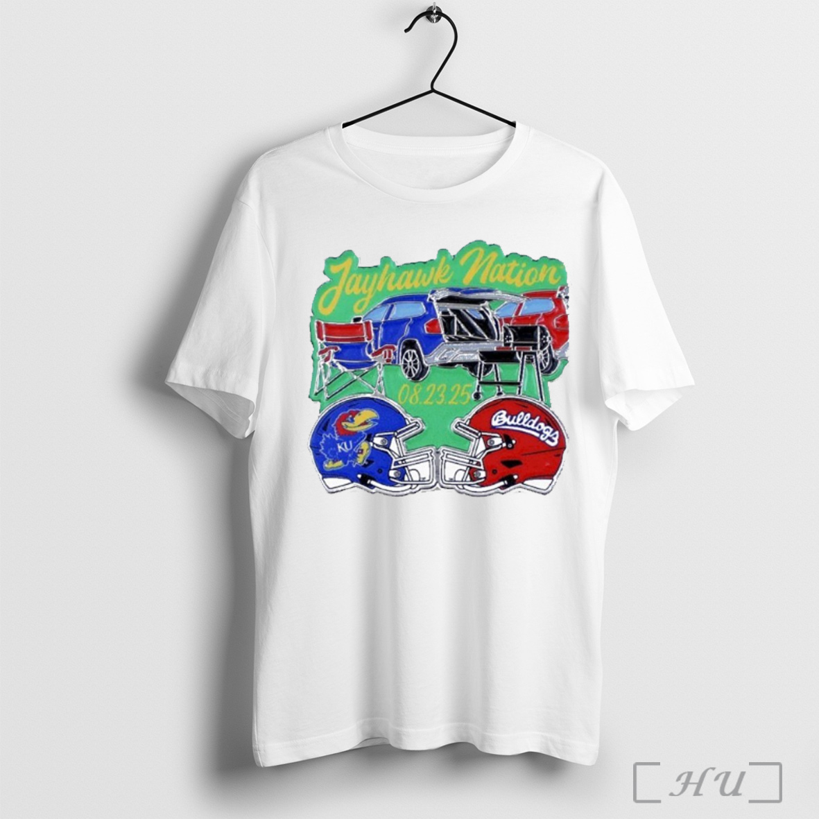 Officials Kansas Jayhawks Vs Fresno State Bulldogs 2025 Game Day Football T Shirt Sweatshirt