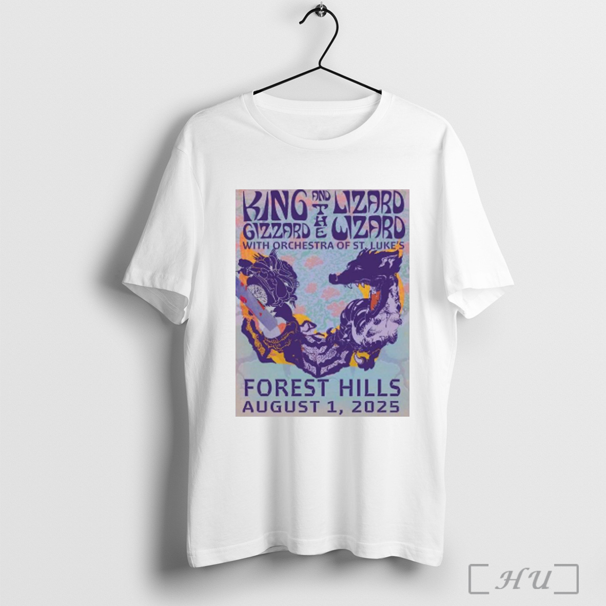 Officials King Gizzard And The Lizard Wizard With Orchestra Of St Lukes Forest Hills Night 1 On August 1 2025 T Shirt Sweatshirt