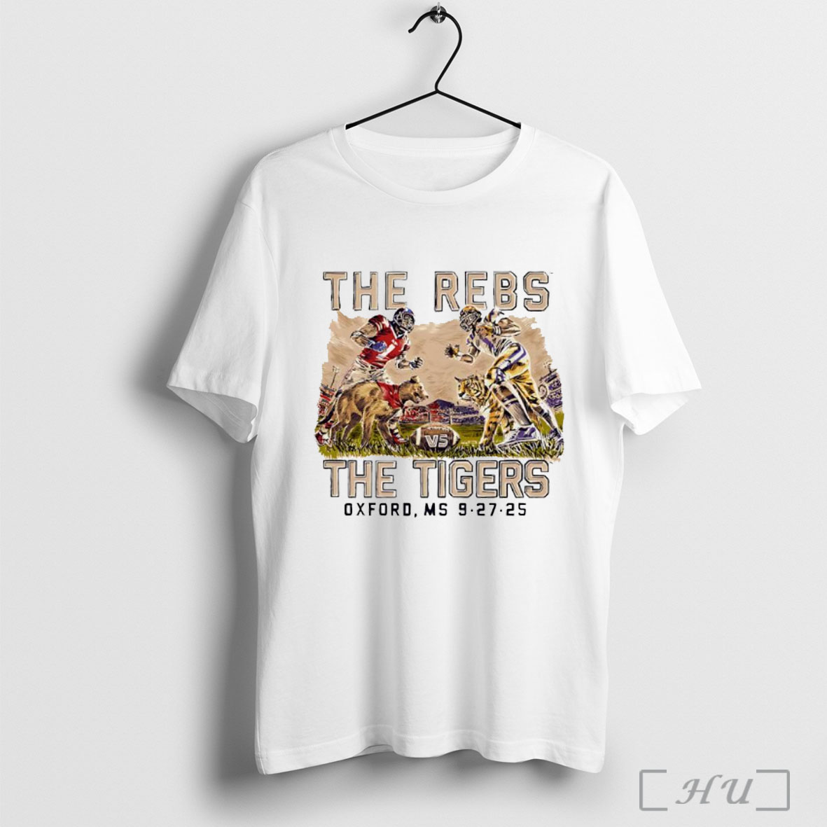 Officials Lsu Tigers Vs Ole Miss Rebels Football Game Day 2025 T Shirt Sweatshirt
