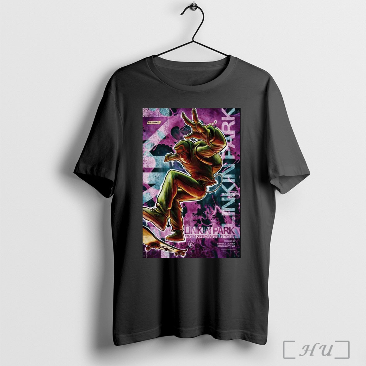 Officials Linkin Park Aug 31 2025 Kansas City Mo T Mobile Center Poster T Shirt Sweatshirt