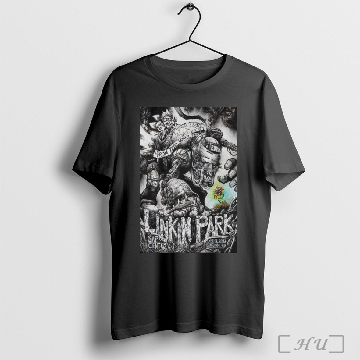 Officials Linkin Park San Jose Ca Sap Center At San Jose Sep 15 2025 Poster T Shirt Sweatshirt
