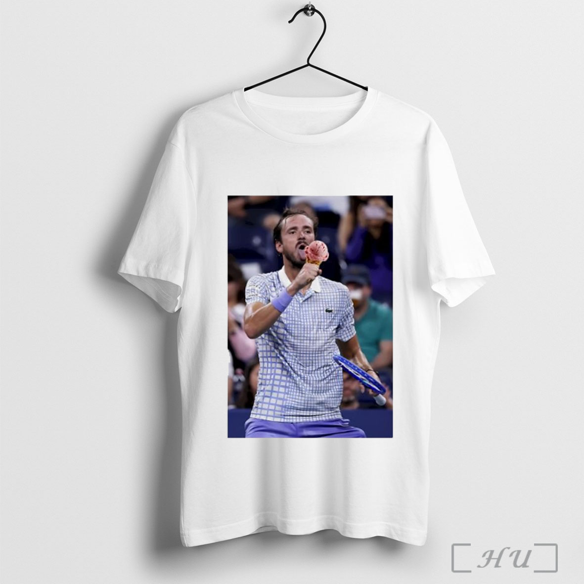 Officials Medvedev Lick Icecream On Field Us Open Funny Graphic T Shirt Sweatshirt