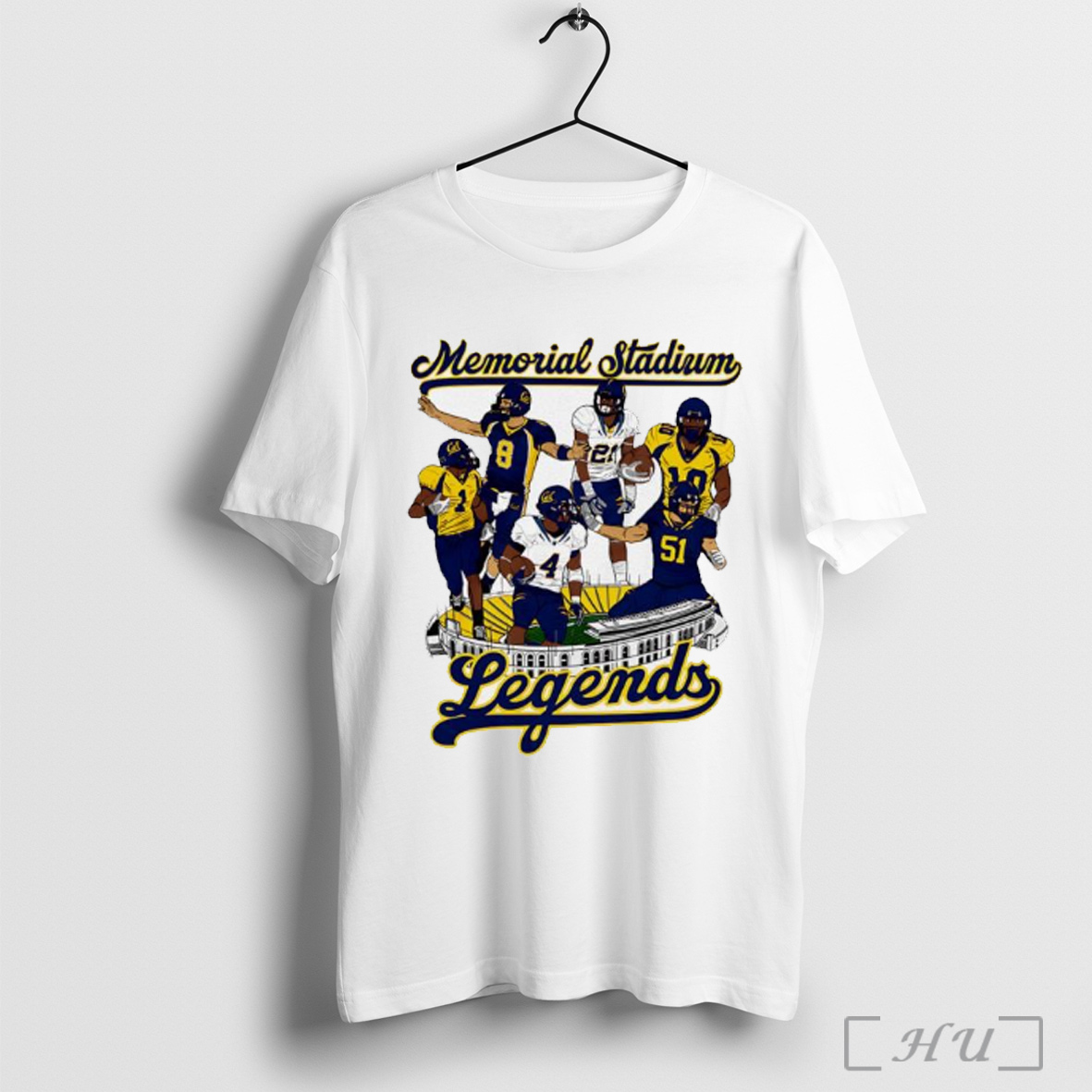 Officials Memorial Stadium Legends Stadium California Golden Bears Football T Shirt Sweatshirt