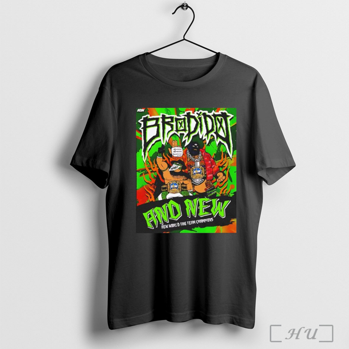 Officials New Aew World Tag Team Champions Brodido T Shirt Sweatshirt