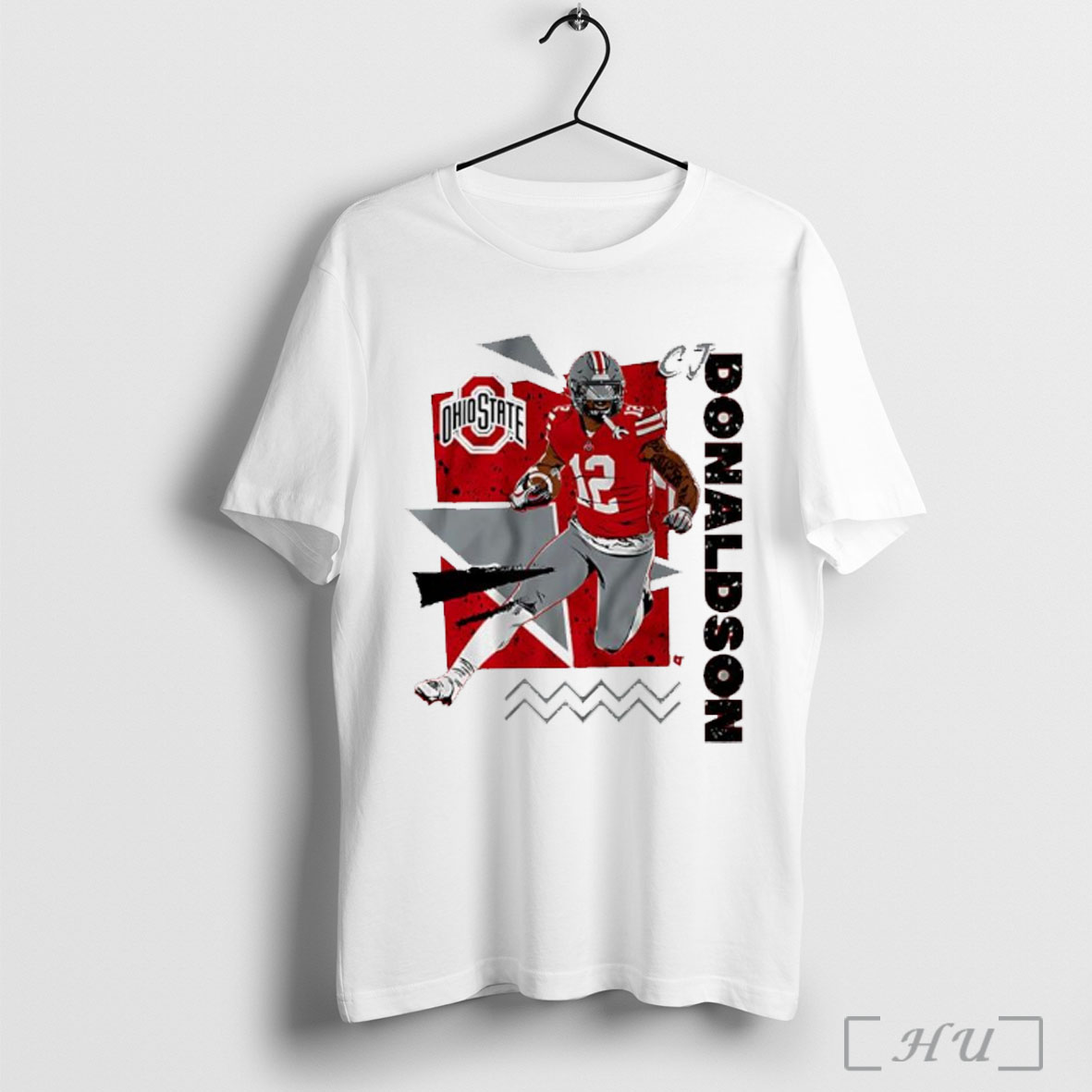Officials Ohio State Buckeyes Football Cj Donaldson Number 12 90s Style T Shirt Sweatshirt