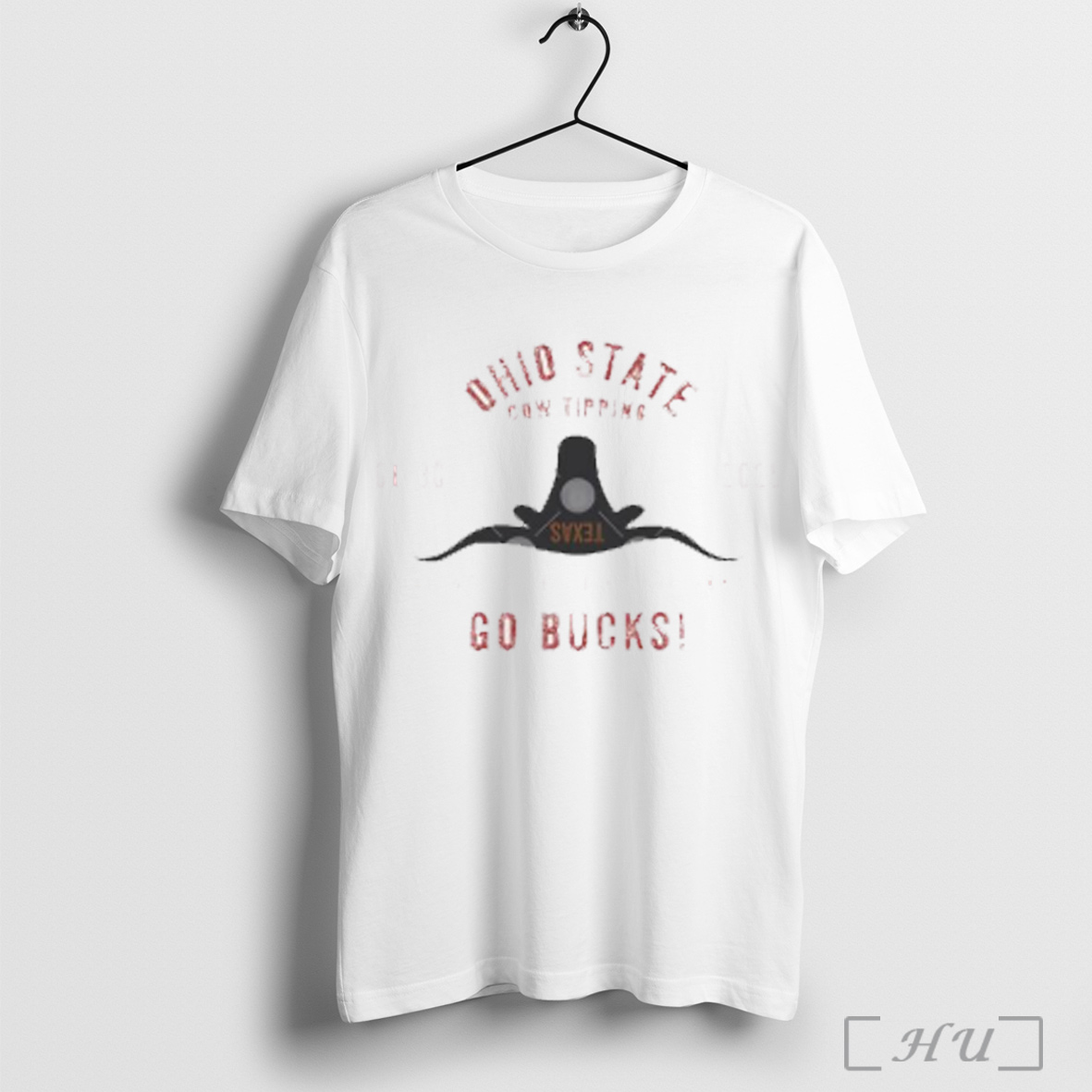 Officials Ohio State Vs Texas Cow Tipping Football Game 2025 Talking The Bull By The Horns T Shirt Sweatshirt