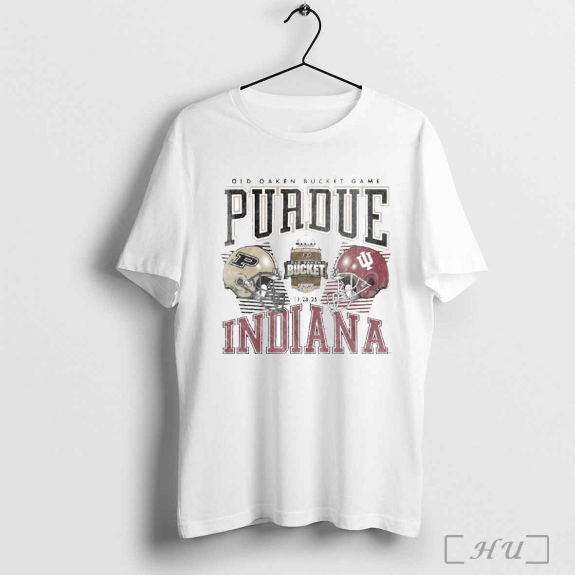 Officials Old Oaken Bucket Game 2025 Purdue Vs Indiana Football T Shirt Sweatshirt