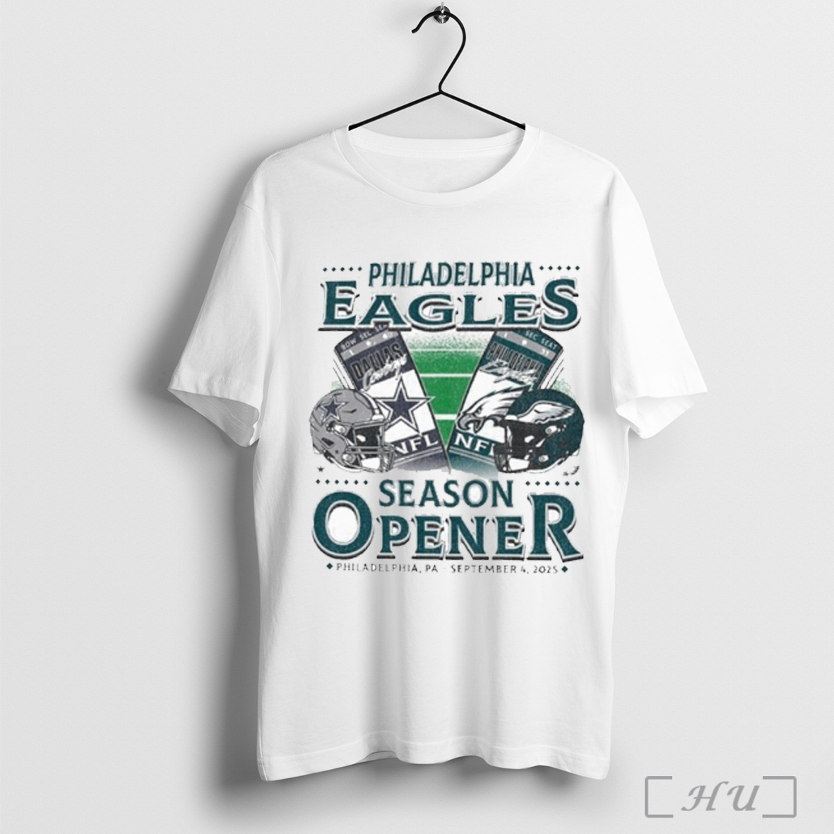 Officials Philadelphia Eagles Vs Dallas Cowboys 2025 Nfl Season Opener Matchup T Shirt Sweatshirt