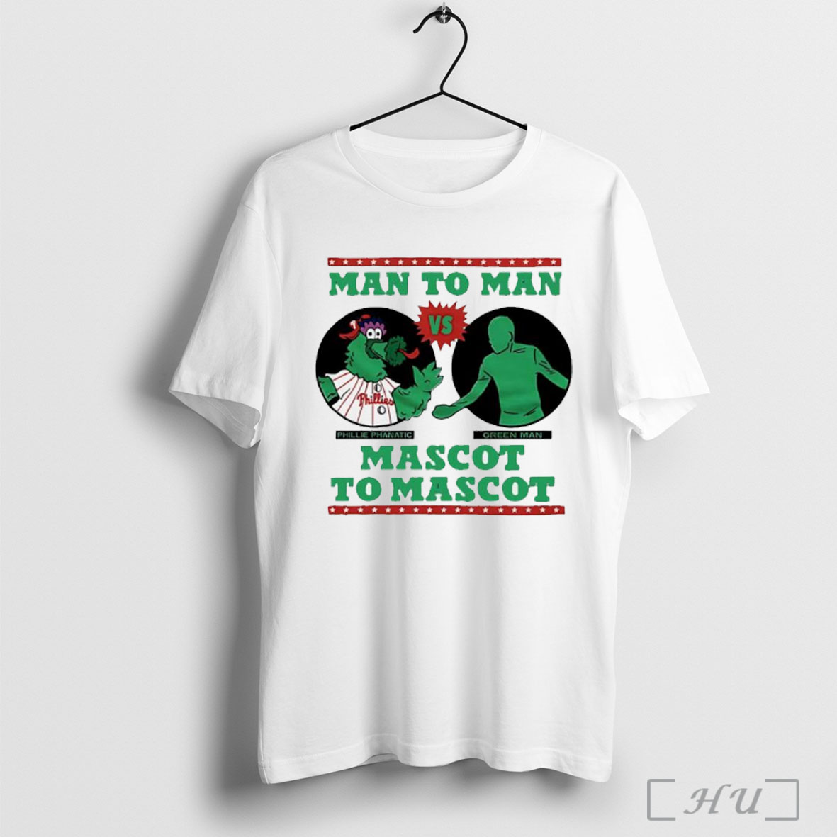 Officials Philadelphia Phillies Baseball Kelly Green Man To Man Mascot To Mascot T Shirt Sweatshirt