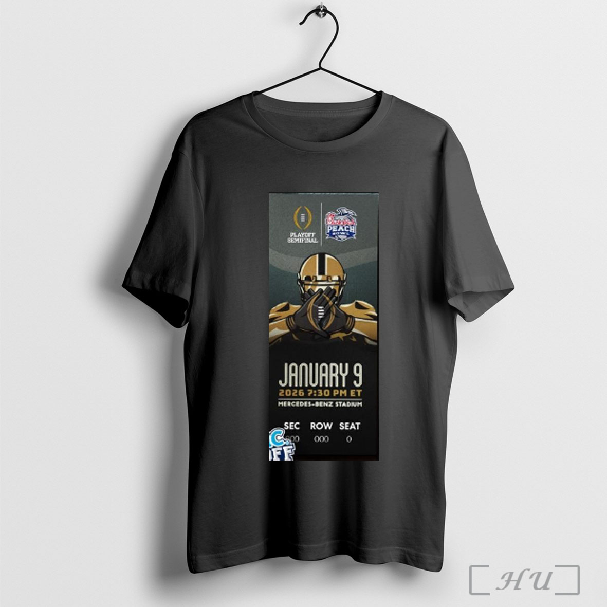 Officials Playoff Semifinal X Chick Fil A Peach Bowl January 9 2025 Mercedes Benz Stadium Poster T Shirt Sweatshirt