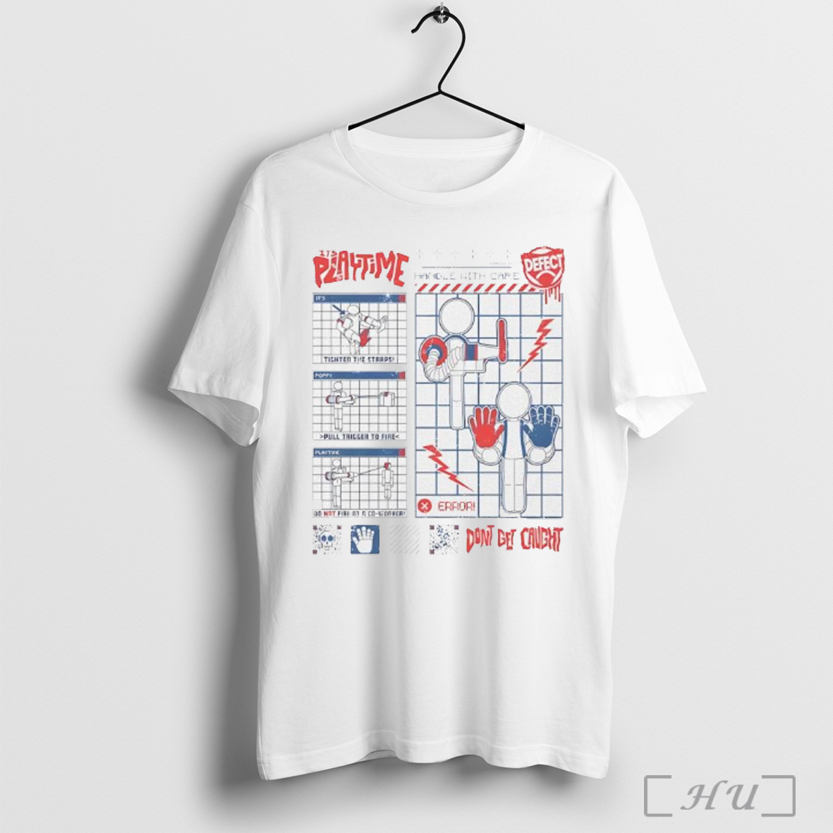 Officials Poppy Playtime Player Dont Get Caught T Shirt Sweatshirt