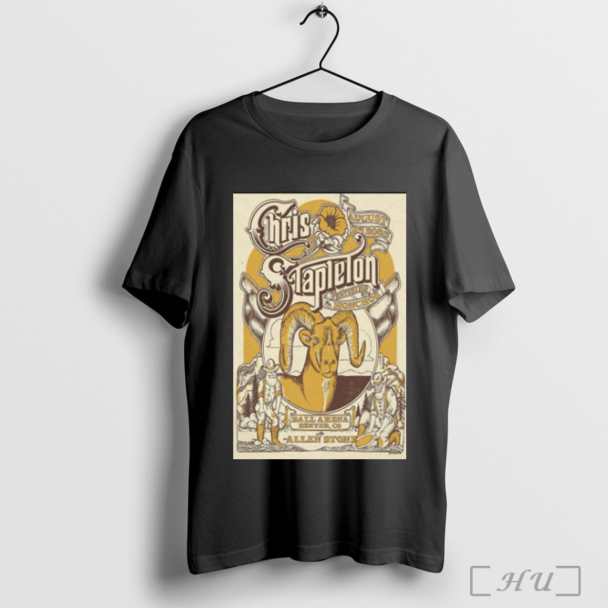 Officials Poster Chris Stapleton Ball Arena August 23 2025 Denver Co T Shirt Sweatshirt