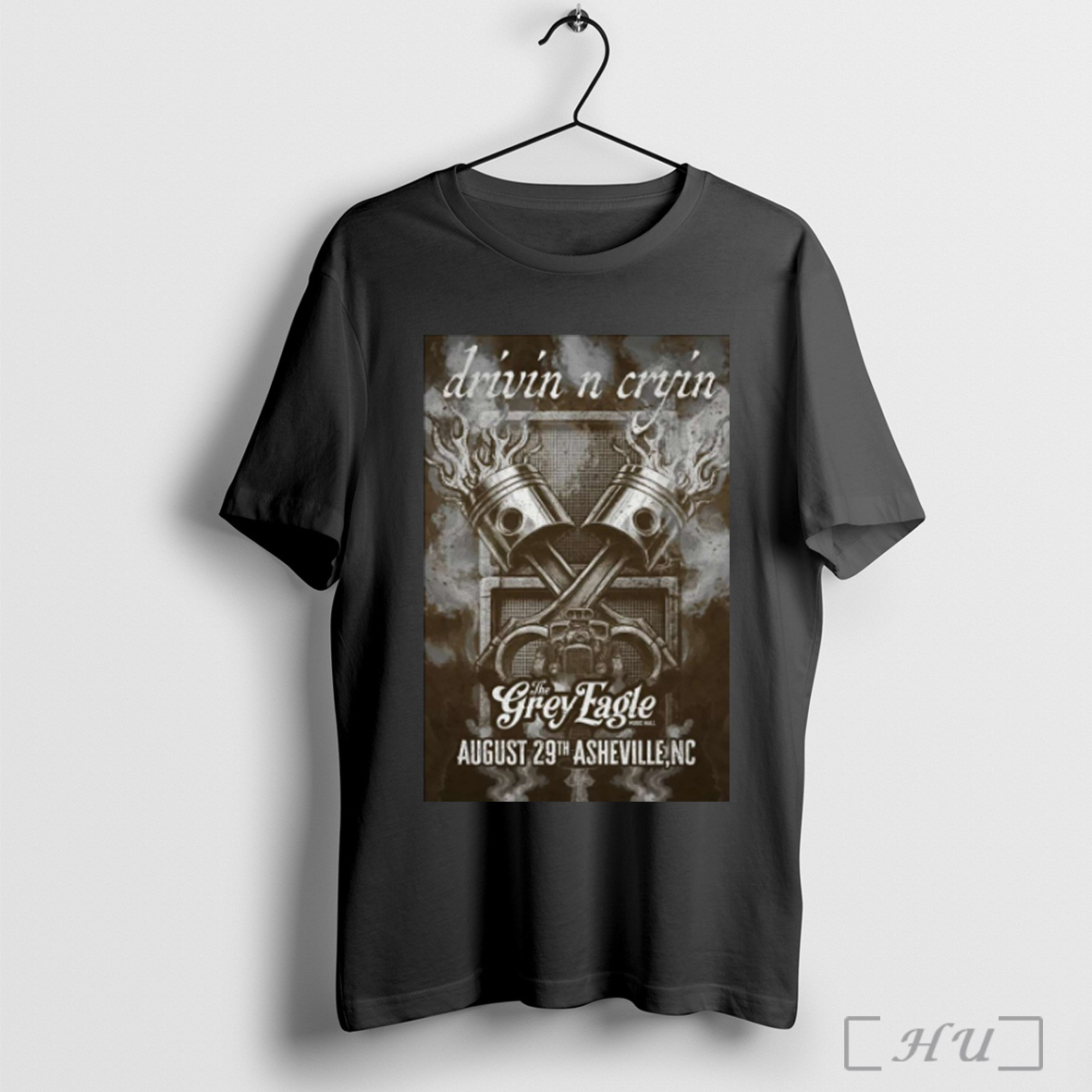 Officials Poster Drivin N Cryin The Grey Eagle In Asheville Nc August 29 2025 T Shirt Sweatshirt