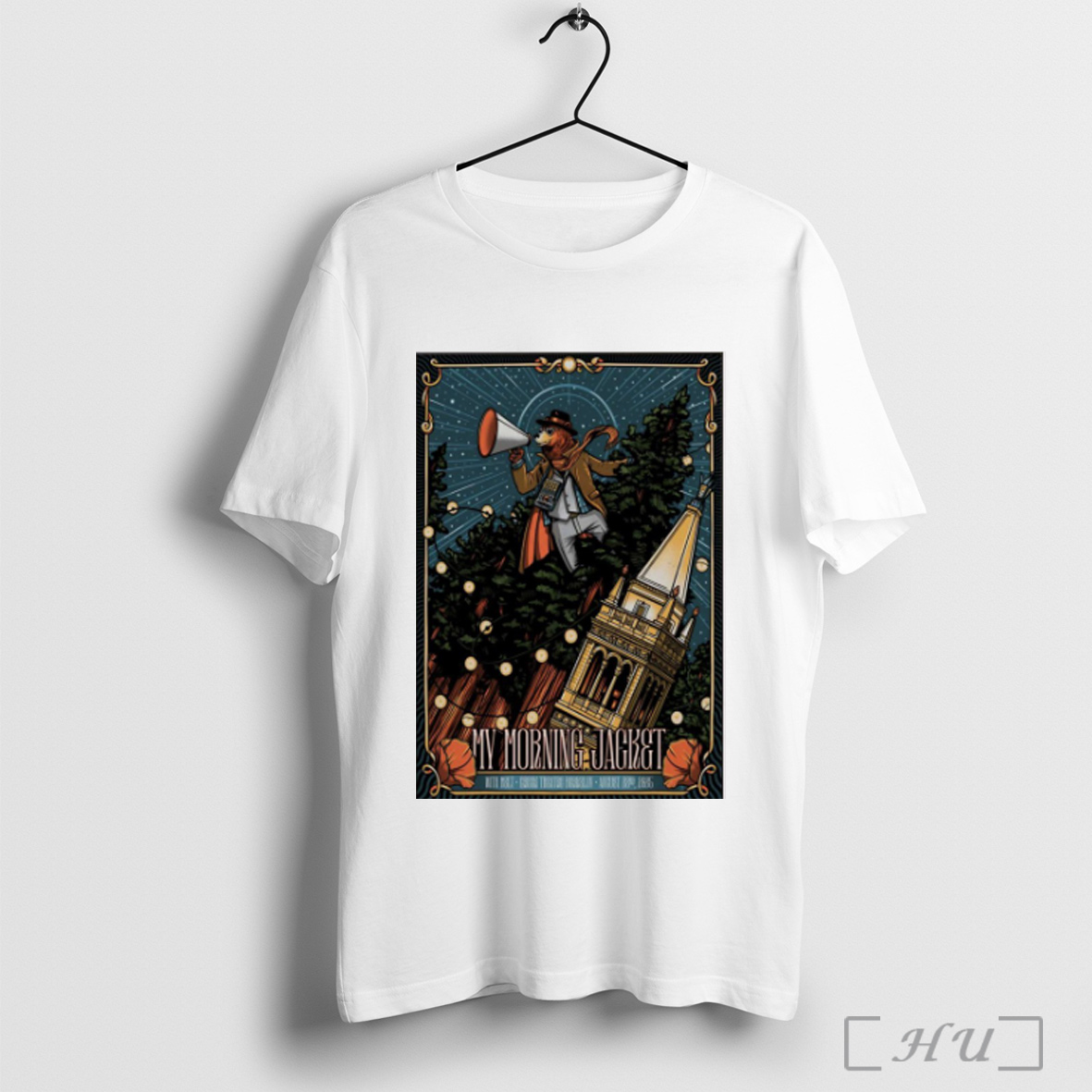 Officials Poster My Morning Jacket The Greek Theatre In Berkeley Ca August 22 2025 T Shirt Sweatshirt