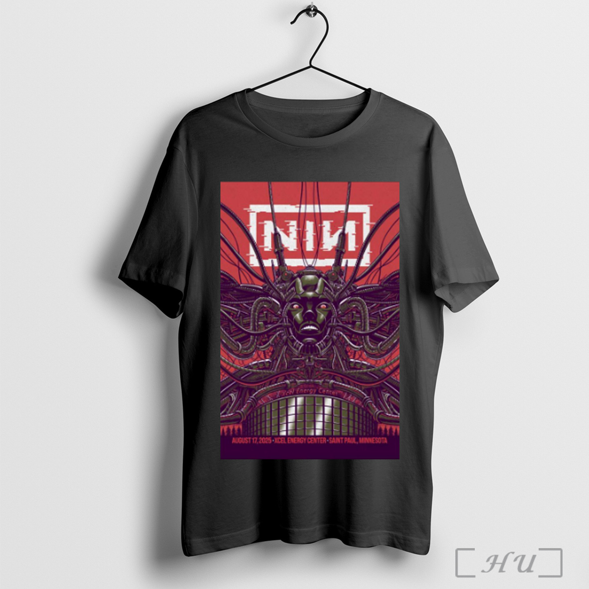 Officials Poster Nine Inch Nails Tour Saint Paul Minnesota August 17 2025 T Shirt Sweatshirt