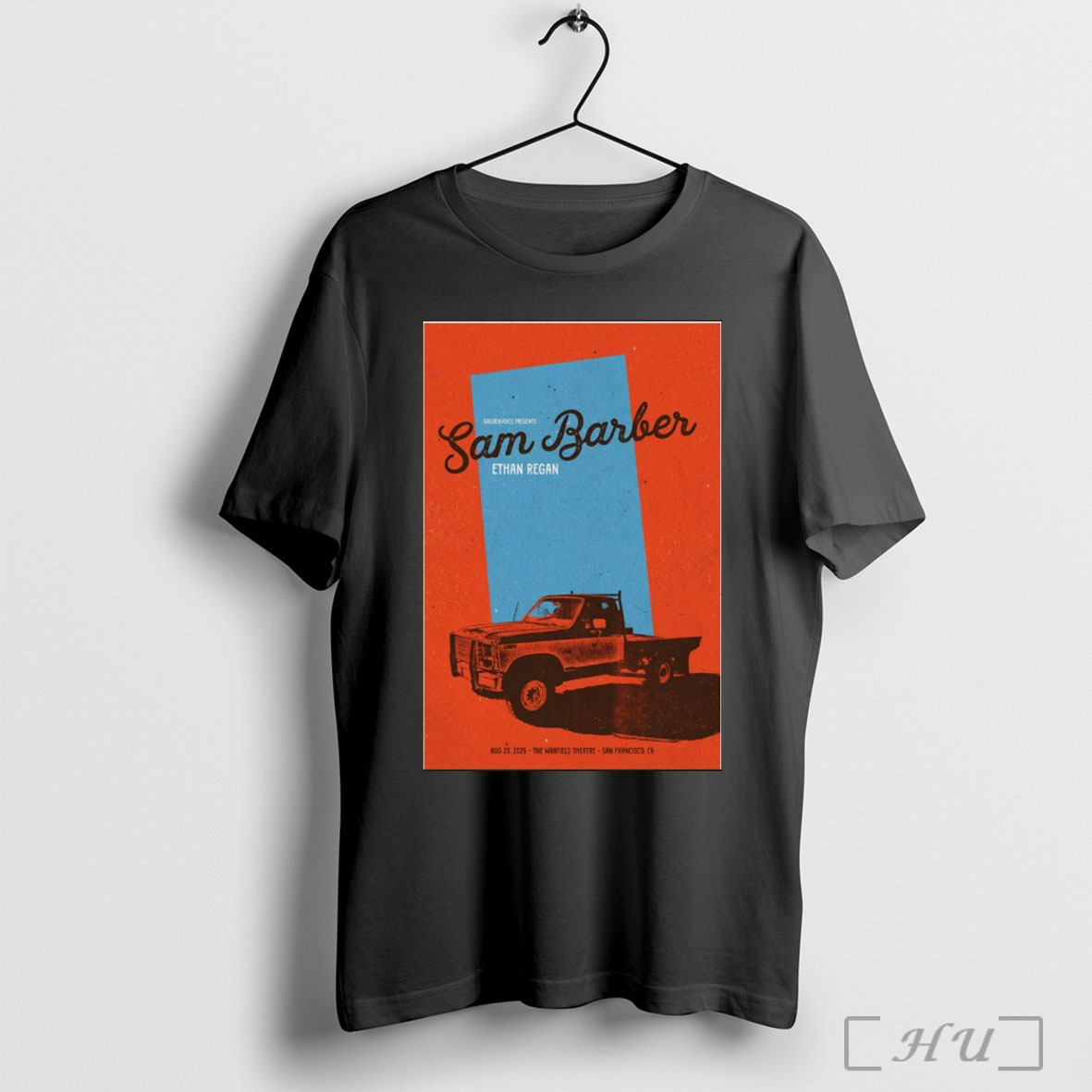 Officials Poster Sam Barber The Warfield Theatre In San Francisco Ca August 20 2025 T Shirt Sweatshirt