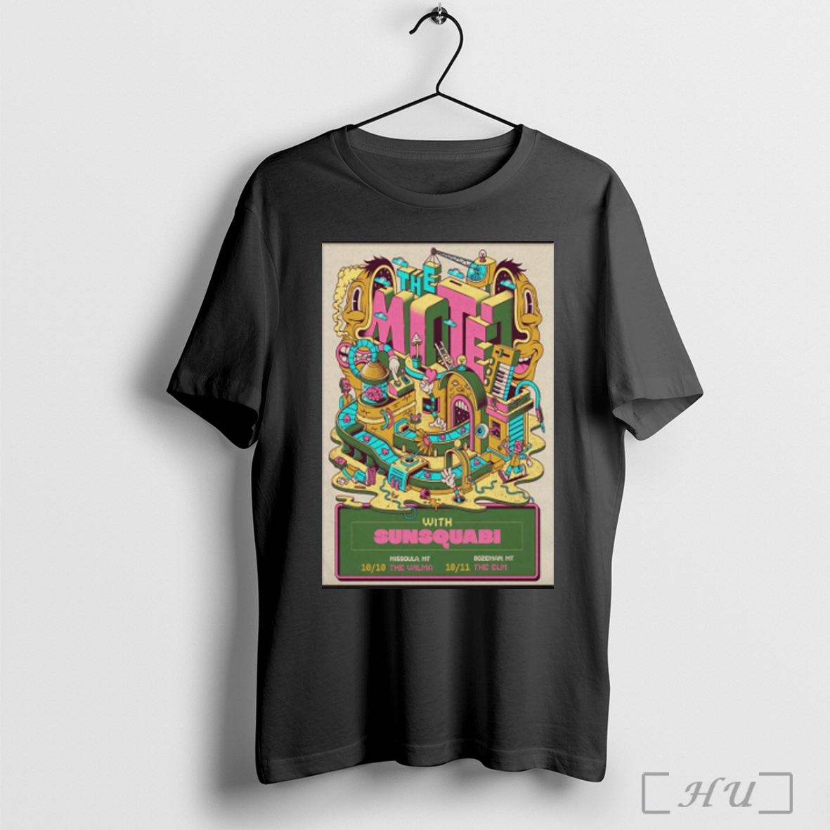 Officials Poster The Motet October 10 11 2025 In Missoula Mt The Wilima And Bozeman Mt The Elm T Shirt Sweatshirt